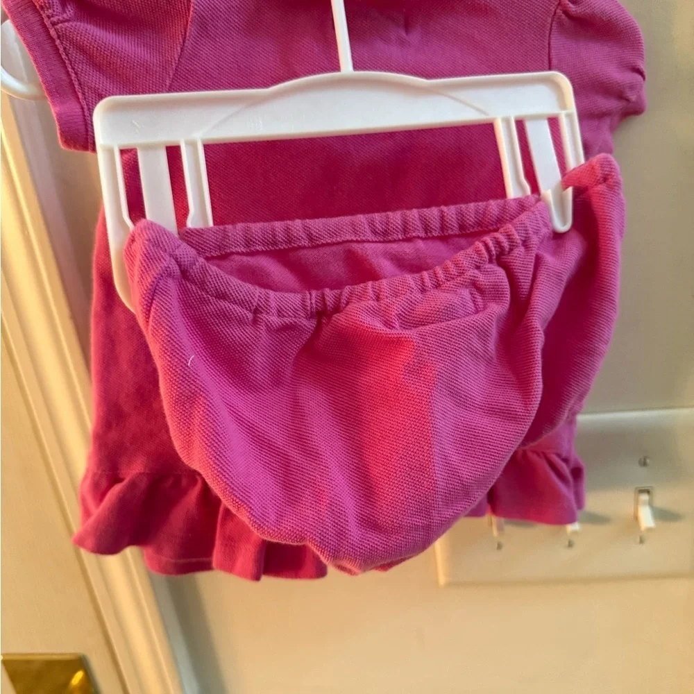 Ralph Lauren Polo Dress & Diaper Cover